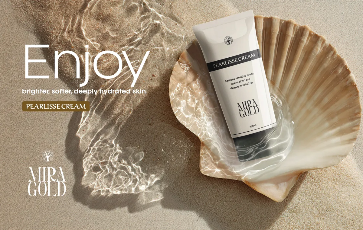 Mira Gold Pearlisse Cream Luxury Showcase